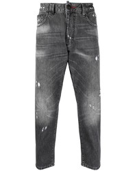 Philipp Plein Detroit Fit Cropped Jeans