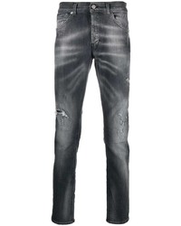 Dondup Distressed Effect Slim Fit Jeans
