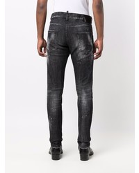 DSQUARED2 Distressed Logo Patch Jeans