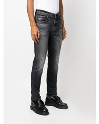 7 For All Mankind Distressed Skinny Cut Jeans