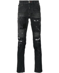 Philipp Plein Distressed Slim Fit Jeans