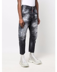 DSQUARED2 Distressed Twisted Seam Jeans