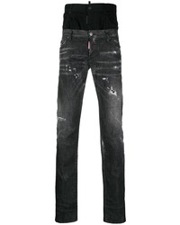 DSQUARED2 Double Waistband Slim Fit Jeans