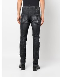 DSQUARED2 Faded Distressed Slim Fit Jeans