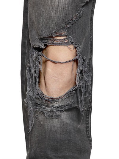 Faith Connexion 19cm Baggy Fit Destroyed Denim Jeans, $750