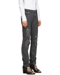 Givenchy Grey Distressed Jeans