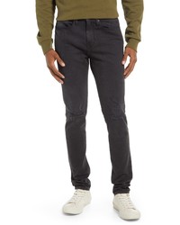Frame Jagger Skinny Fit Jeans In Fade To Grey Rips At Nordstrom