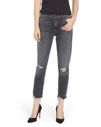 MOTHE R The Sinner Chew Ripped Crop Jeans