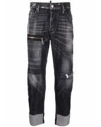 DSQUARED2 Washed Cropped Jeans