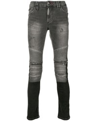 Philipp Plein Biker Statet Jeans