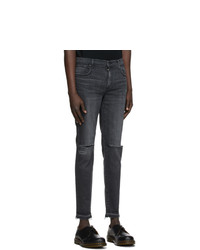 Moussy Vintage Black Denim Mvm Kyle Skinny Jeans