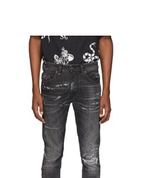 Diesel Black Denim Thommer 0098e Jeans