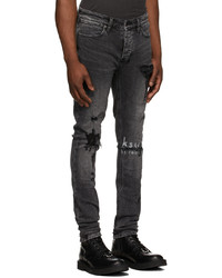 Ksubi Black Van Winkle Angst Trashed Real Jeans