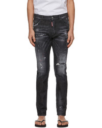 DSQUARED2 Black Washed Cool Guy Jeans