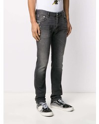 Just Cavalli Distressed Slim Fit Jeans