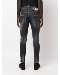 DSQUARED2 Faded Skinny Fit Jeans