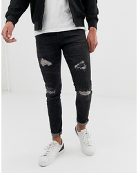 LOYALTY & FAITH Loyalty And Faith Skinny Fit Jeans In Washed Black