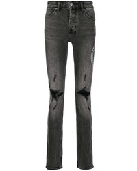 Ksubi Motif Print Slim Fit Jeans