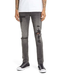 Cult of Individuality Punk Distressed Super Skinny Jeans