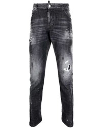 DSQUARED2 Ripped Detail Denim Jeans
