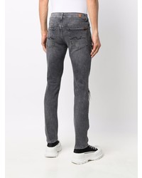 7 For All Mankind Ripped Detail Jeans