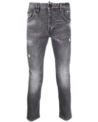 Philipp Plein Skinny Cut Washed Jeans