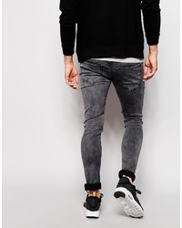Antioch Super Skinny Jeans With Repair Rip