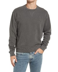 John Elliott Folsom Ripped Crewneck Sweatshirt