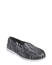 Charcoal Rubber Boat Shoes