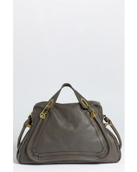 Charcoal Satchel Bag