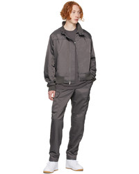 NIKE JORDAN Grey A Ma Manire Edition Flight Jacket