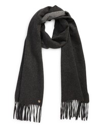 rag & bone Crown Cashmere Scarf In Charcoal At Nordstrom