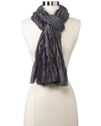 Echo Design M Soft Crinkled Solid Woven Scarf