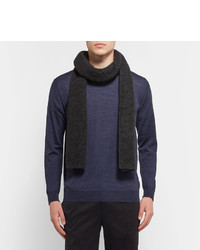 Lanvin Ribbed Cashmere Scarf