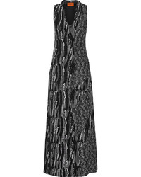 Missoni Sequin Embellished Chiffon Gown