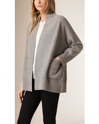 Burberry Cashmere And Cotton Blend Shawl Cardigan