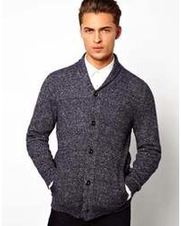 Selected Cardigan With Shawl Neck