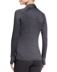 Beyond Yoga Featherweight For It Pullover Black Steel