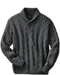Lambswool Shawl Collar Sweater