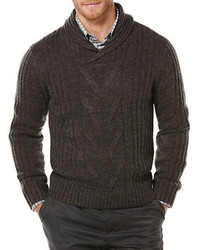Perry Ellis Shawl Collar Sweater
