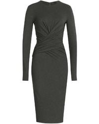 Donna Karan Draped Jersey Dress