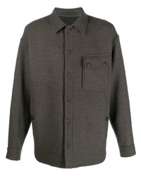 Giorgio Armani Fitted Button Up Overshirt