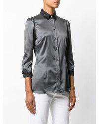 Dolce & Gabbana Cropped Sleeve Shirt