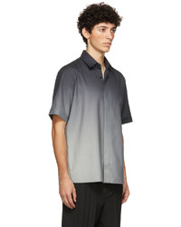Fendi Black Gradient Spotlight Short Sleeve Shirt