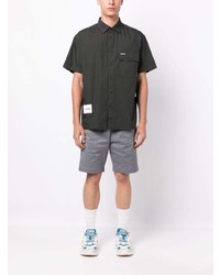 Izzue Logo Patch Short Sleeve Shirt