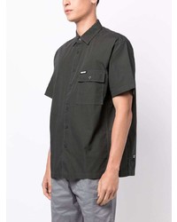 Izzue Logo Patch Short Sleeve Shirt