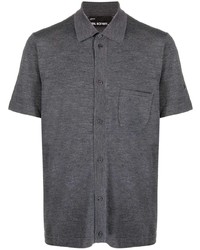 Neil Barrett Pocket Wool Blend Polo Shirt