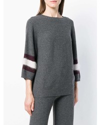 Lorena Antoniazzi Contrasting Band Sweater Unavailable