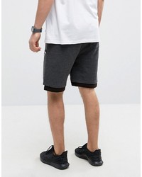 Asos Jersey Shorts With Zip Pockets