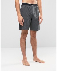 Lacoste Lounge Shorts In Gray Regular Fit